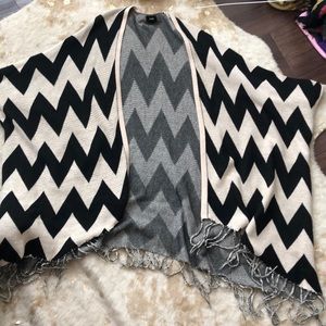 Chevron pullover sweater